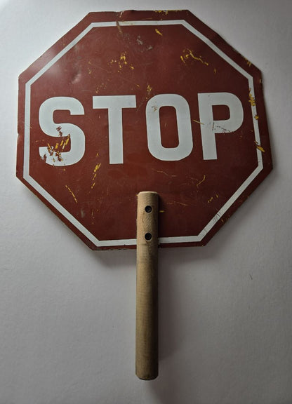 Stop/Slow Handheld Sign