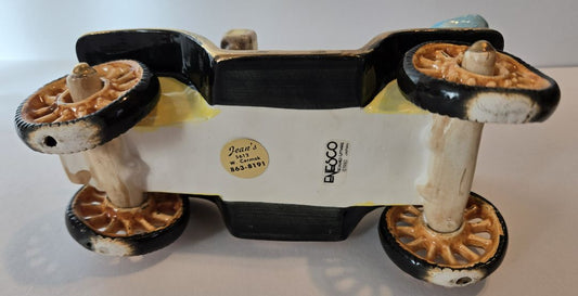 Enesco Ceramic Planter 1900's Touring Car