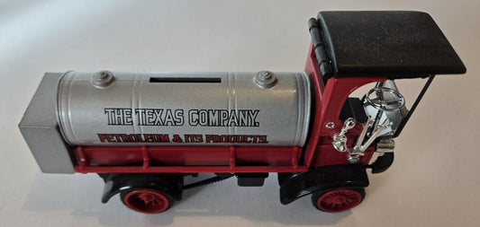 Texas Company Tanker Truck Bank