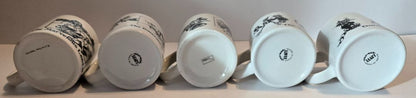 Wizard of Oz Mugs x 5