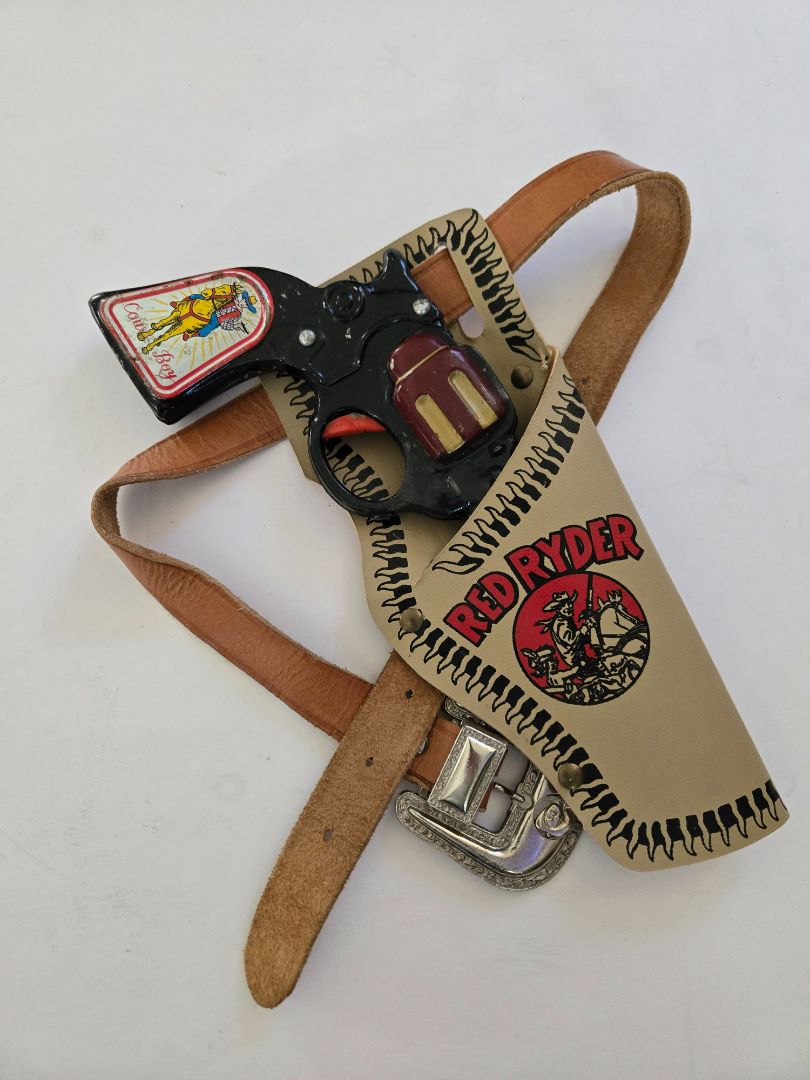 Cow Boy Cap Gun & Red Ryder Holster