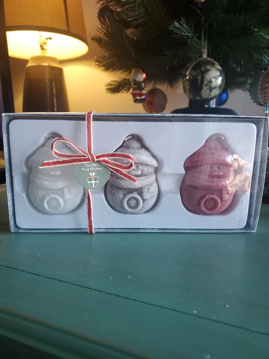 Snowman votive candles