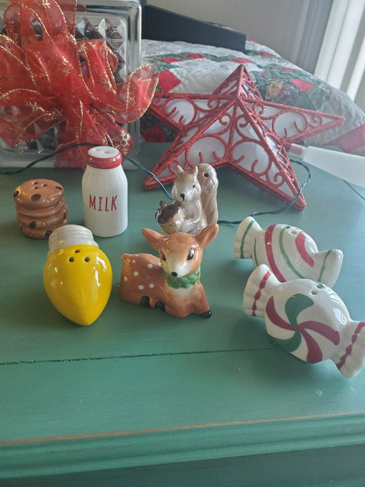 Salt and pepper shakers