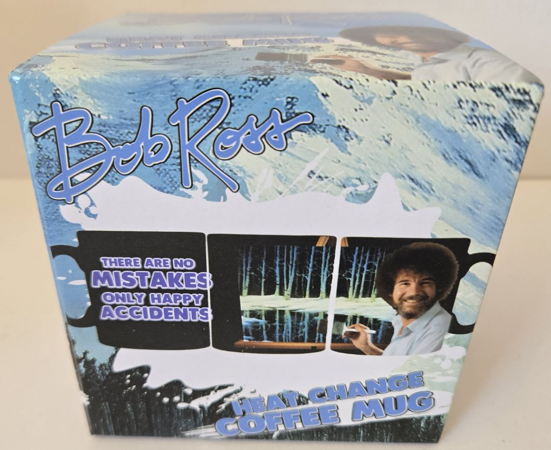 Bob Ross Heat Change Mug
