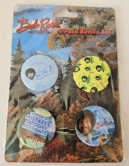Bob Ross Pins