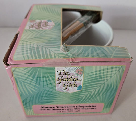 Golden Girls Ramen Bowl w/ Chopsticks