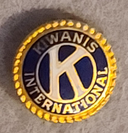 Blue & Yellow Gold  Kiwanis Club Miniature