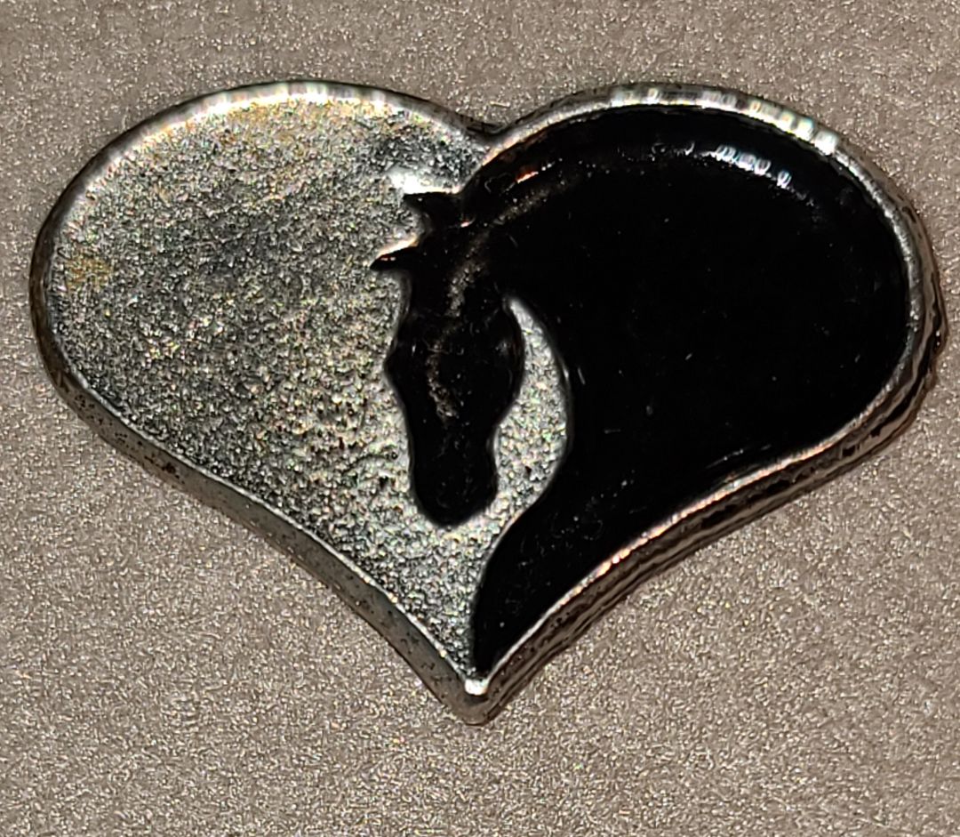 Black Enamel-Horsehead