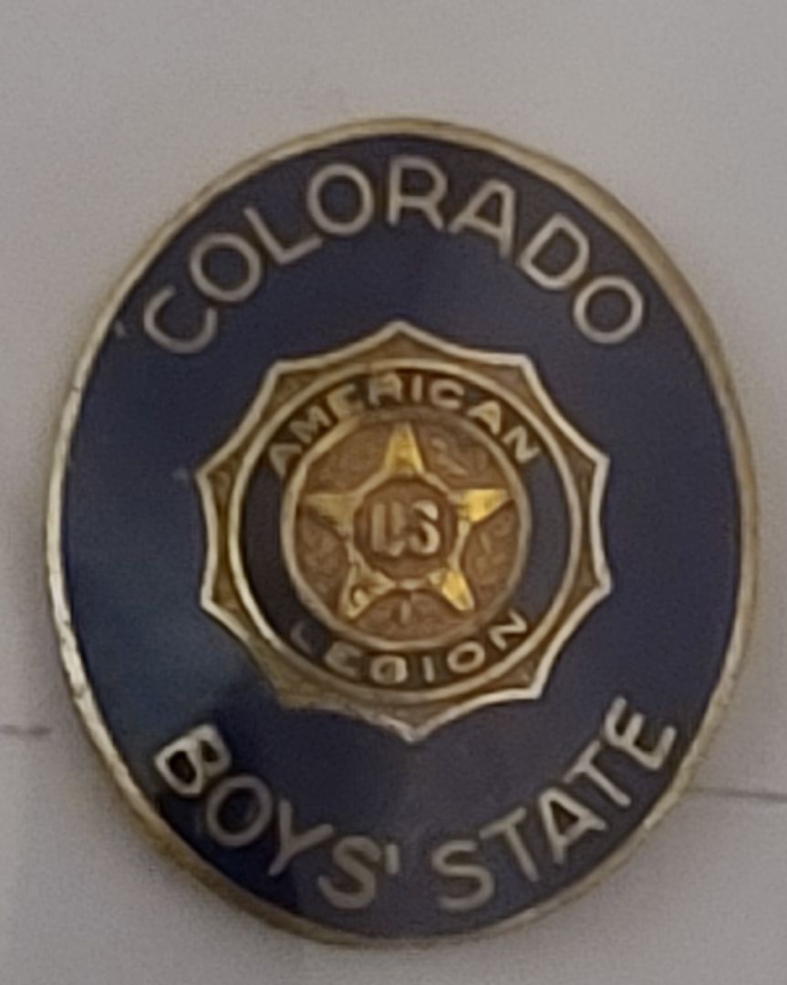 Colorado Boy's State American Legion Pin