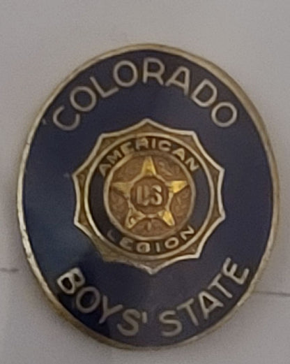 Colorado Boy's State American Legion Pin