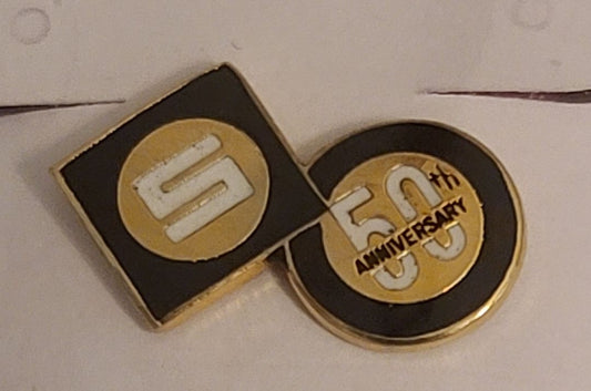 50th Anniversary Sun Systems Pin