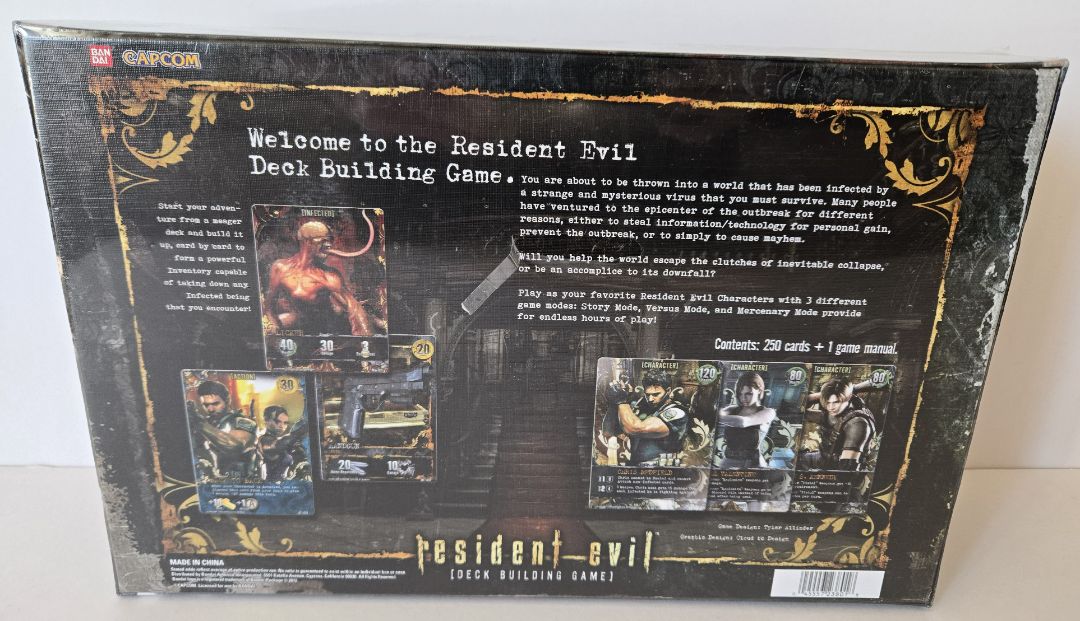 Resident Evil Deck Building Game