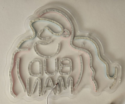 Bud Man Light-up Sign