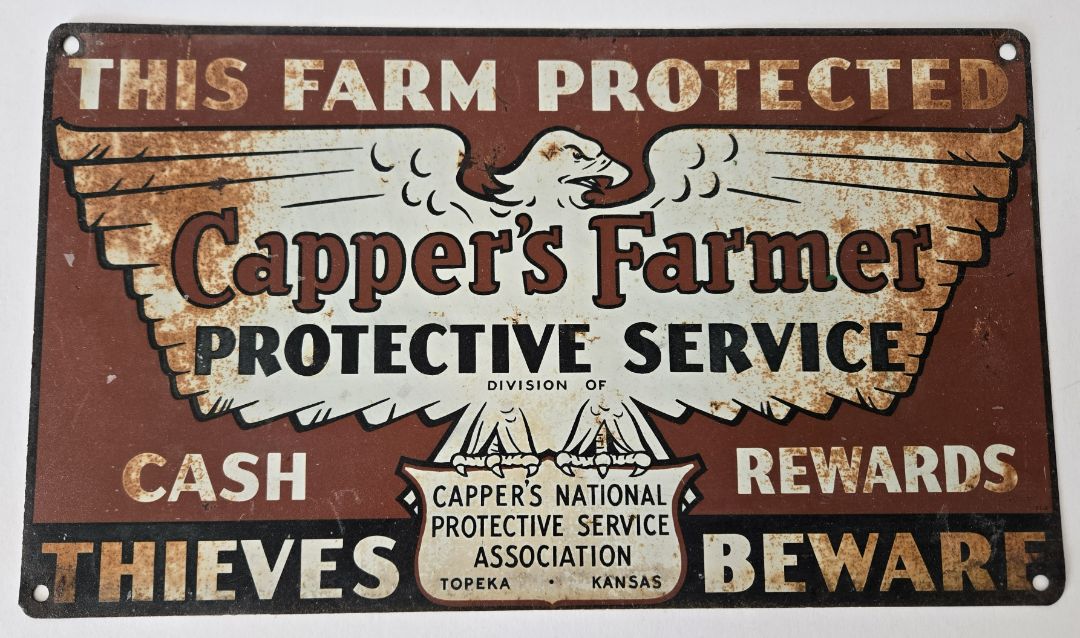 Capper's Farmer Sign 2
