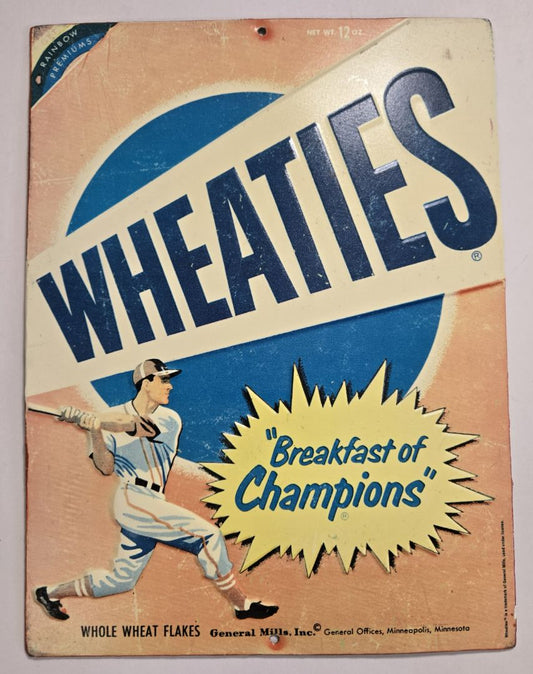 Wheaties Repro Sign