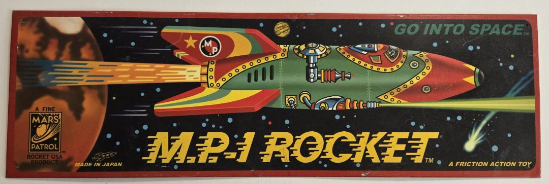M.P.1 Rocket SIgn