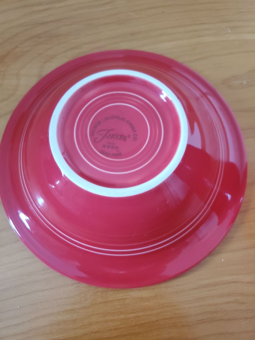 Scarlett  Fiestaware berry bowl