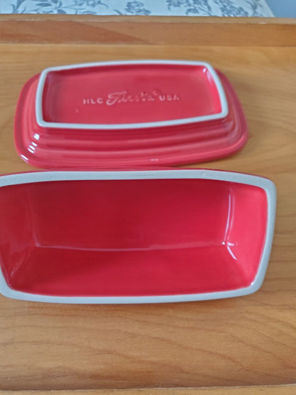 Scarlett  Fiestaware xl butter dish