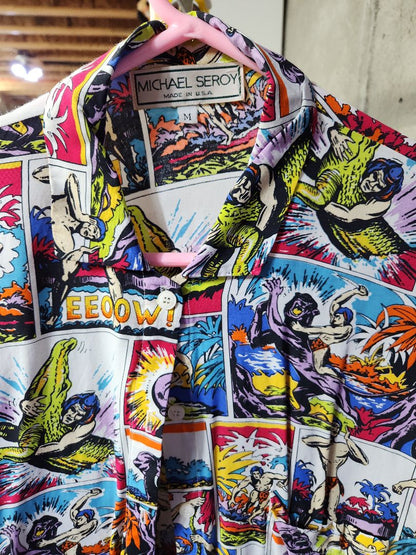 Comic Book Shirt, Large