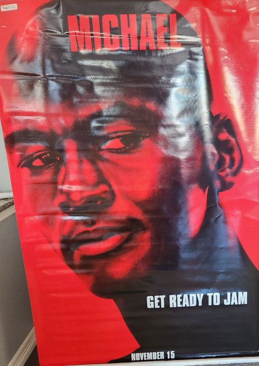 Space Jam Banner- Michael Jordon, 4ft by 6 ft