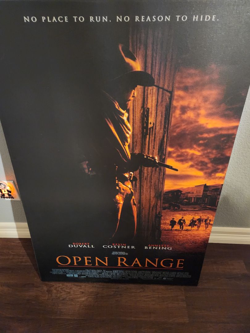 Open Range printed poster/frame
