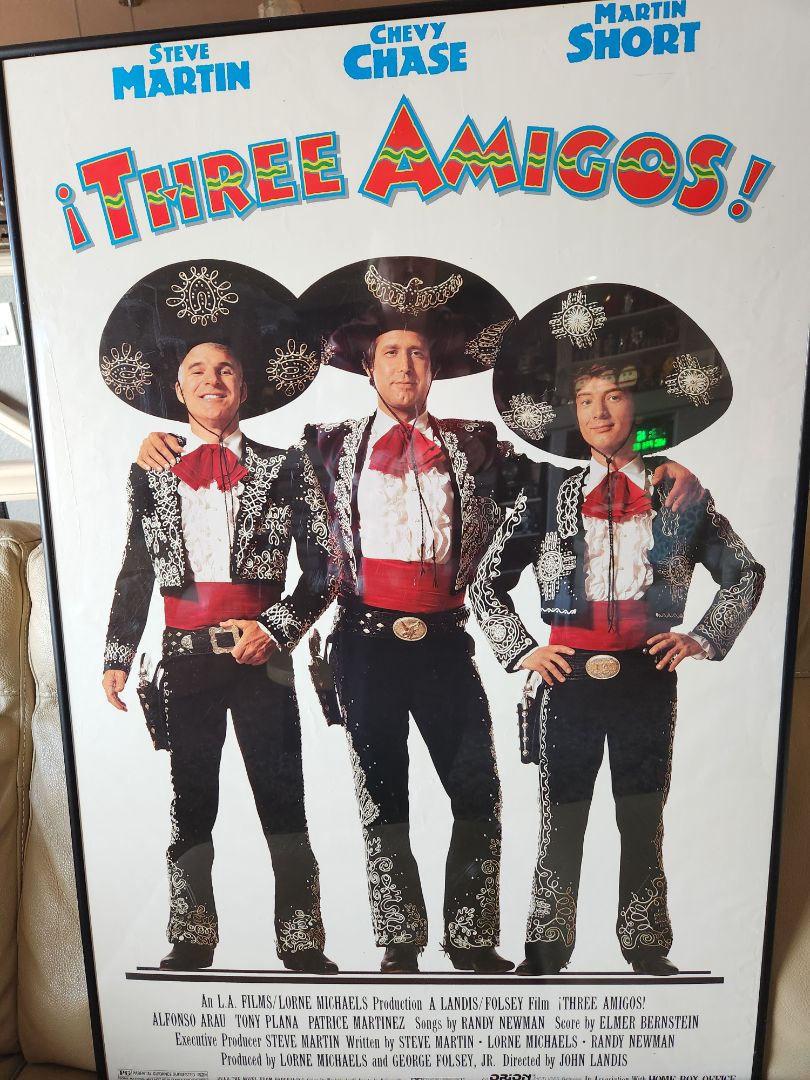 3 Amigos Poster