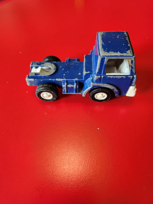 70'S TOOTSIE TOY BLUE SEMI TRUCK CAB