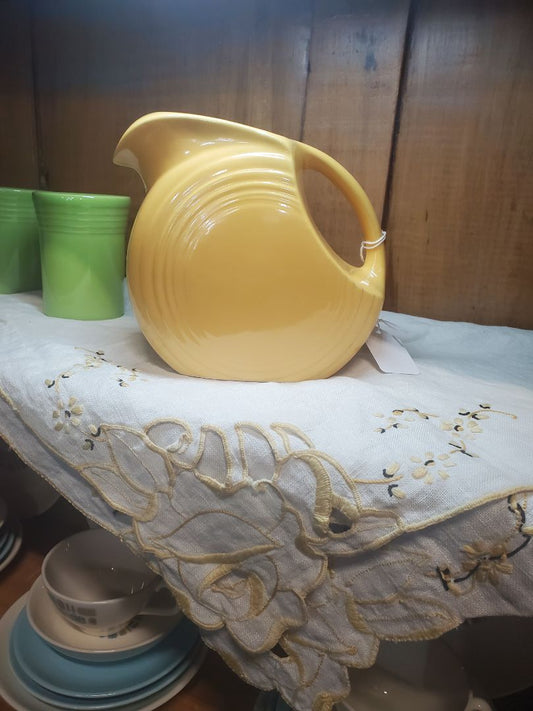 Merrigold  Fiestaware small disc pitcher
