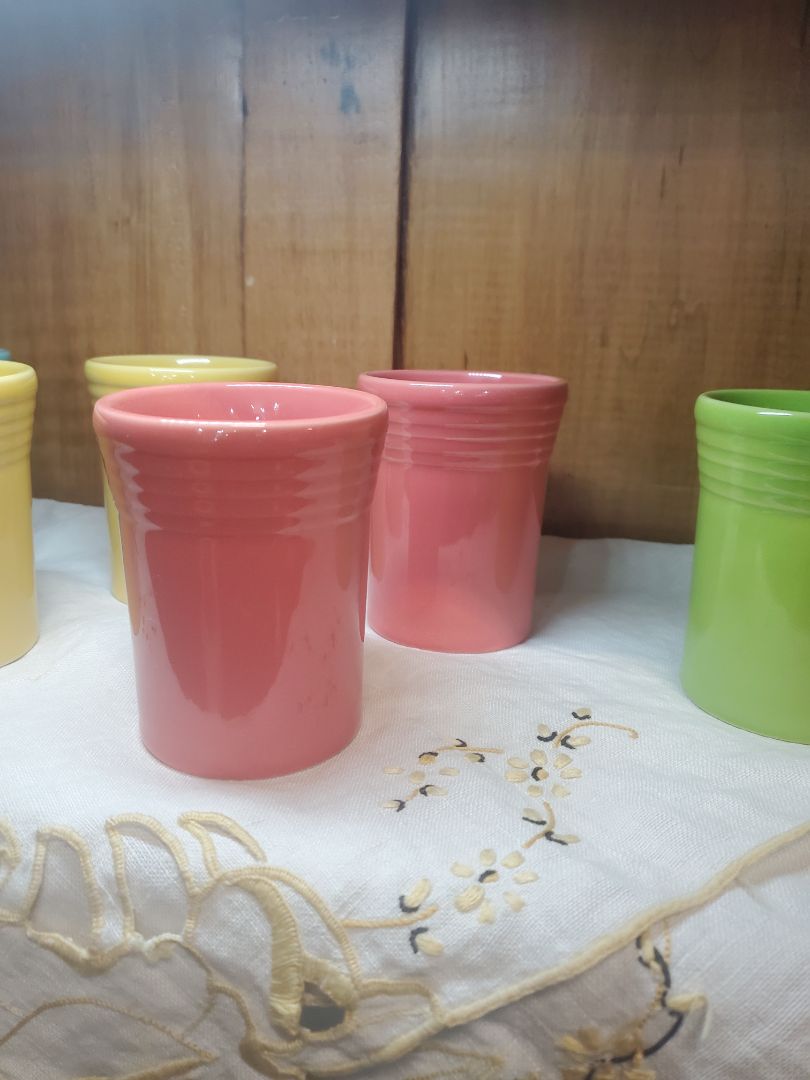 Fiestaware tumbler various colors