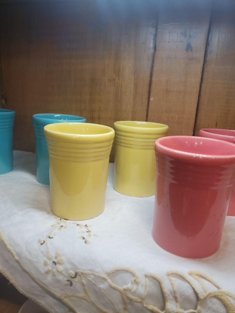 Fiestaware tumbler various colors