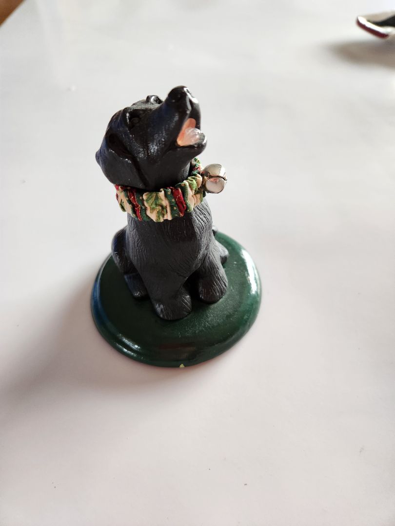 Byers Choice Black Lab figurine