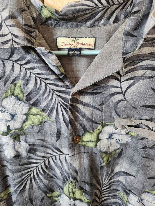 Tommy Bahama Hawaiian Shirt, L