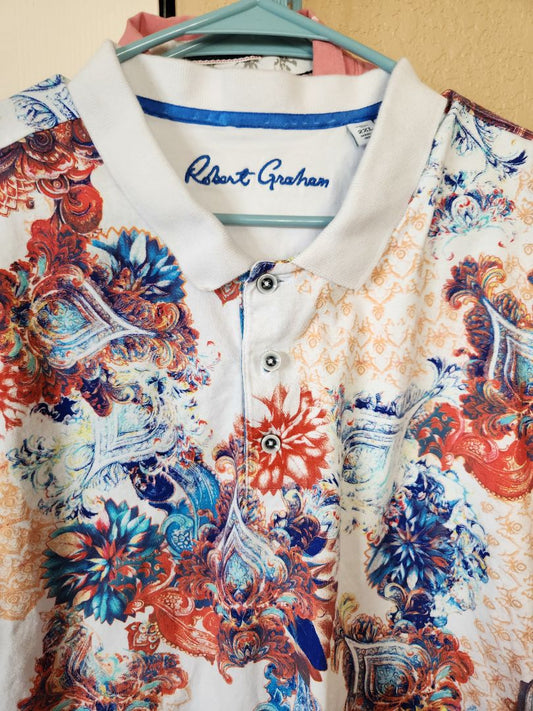 rOBERT gRAHAM SHIRT XXL