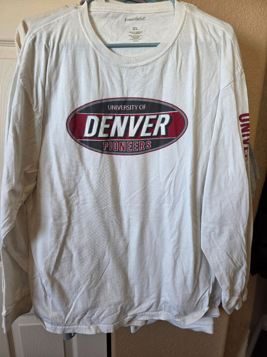 T-SHIRT LONG SLEEVED UNIVERSITY OF DENVER, XL