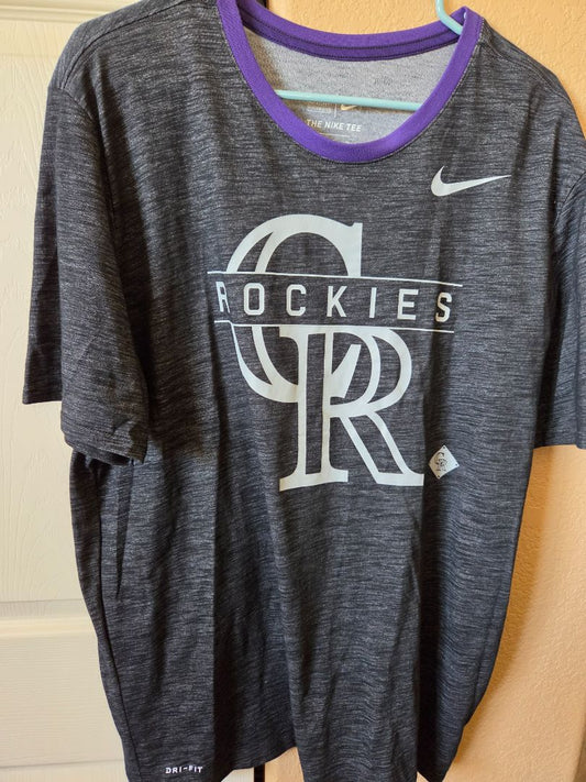 T-SHIRT- COLORADO ROCKIES DRI FIT, XL