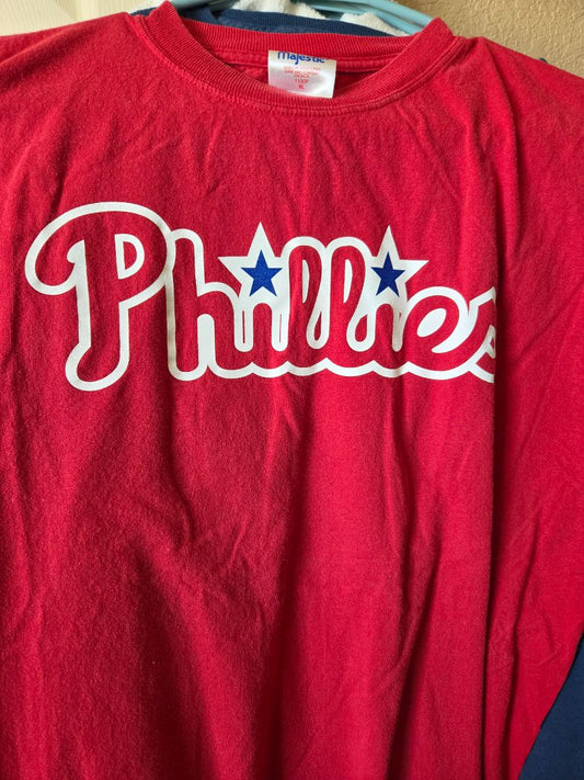 T-SHIRT PHILLIES  RED