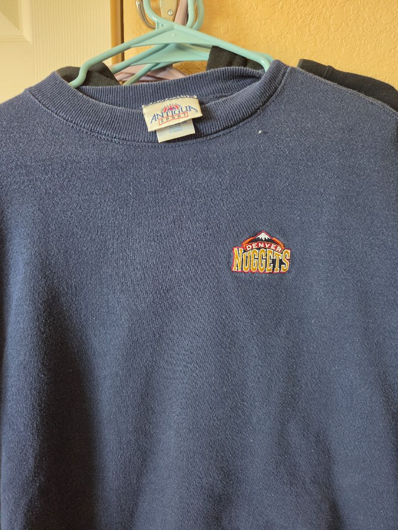 DENVER NUGGETS NAVY SWEATSHIRT, XL
