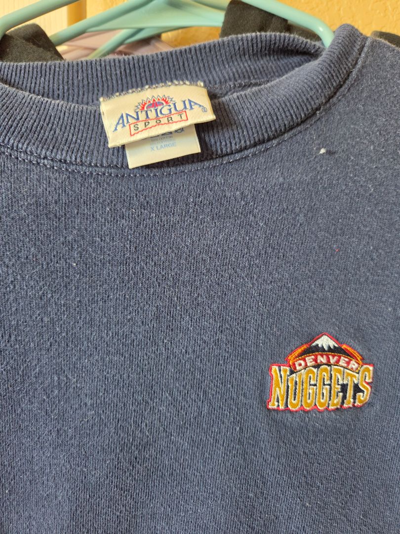 DENVER NUGGETS NAVY SWEATSHIRT, XL