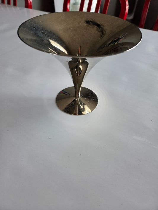 bowl- silver colored