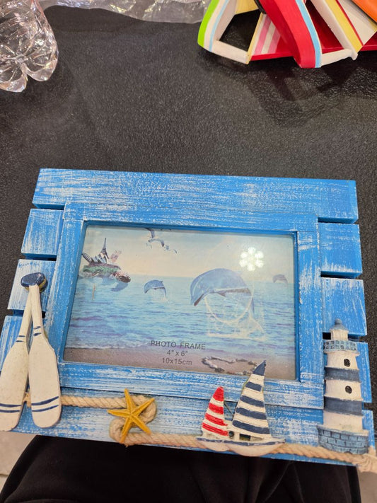OCEAN THEME PICTURE FRAME