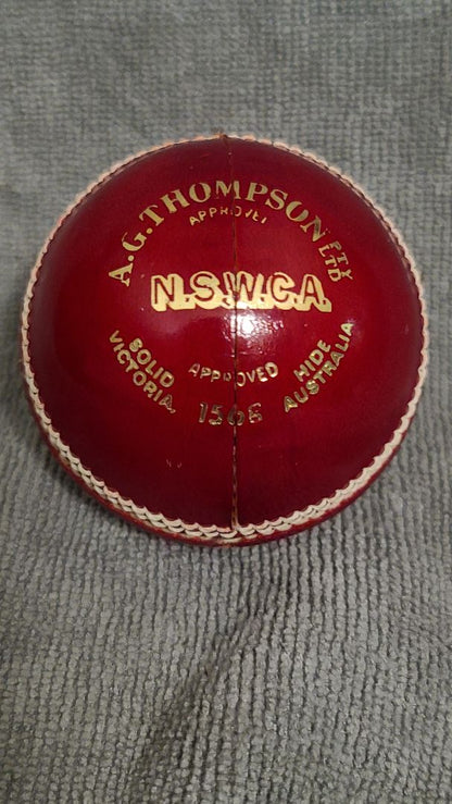 Vintage Kookaburra 156G Leather Cricket Ball in Box