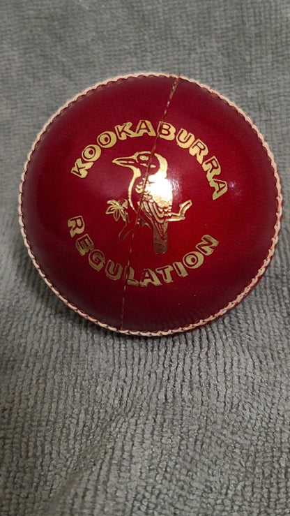 Vintage Kookaburra 156G Leather Cricket Ball in Box