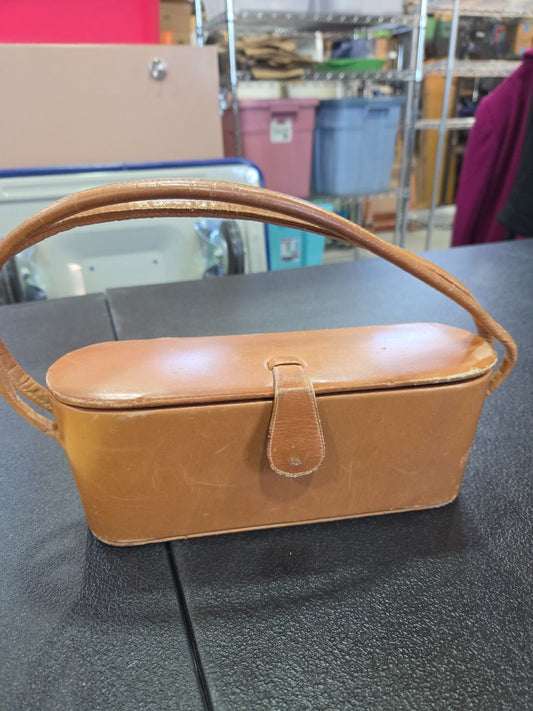 Box Purse- mirror inside
