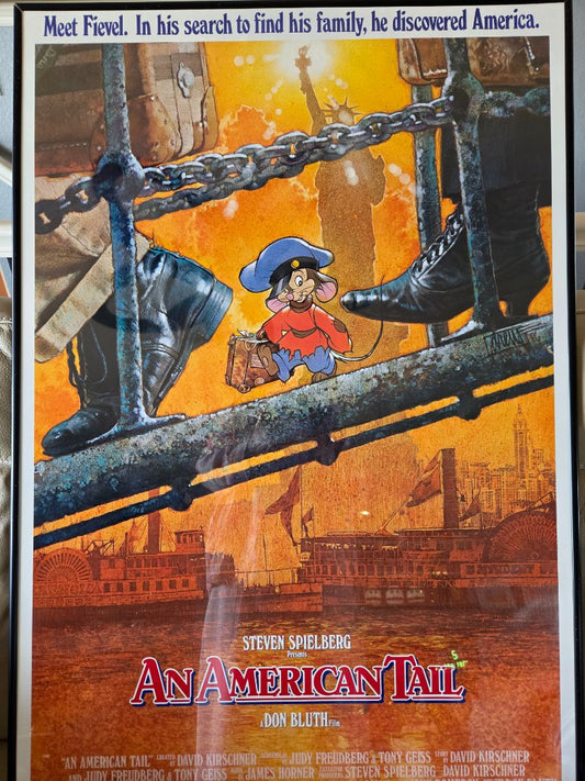 Original Movie Poster- 1986 American Tail