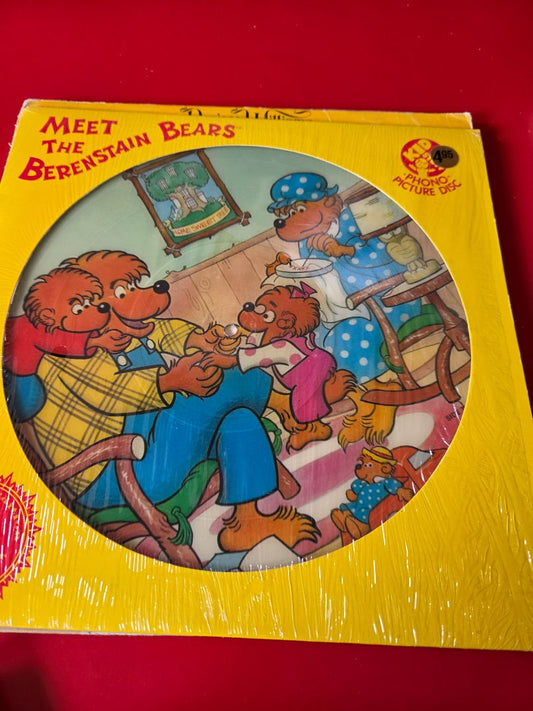 Meet the Berenstain Bears picture disc record