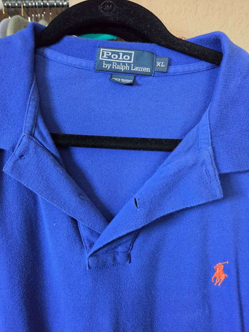 Blue  Polo Shirt, Xl