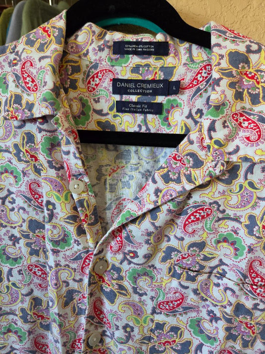 Floral Polo shirt