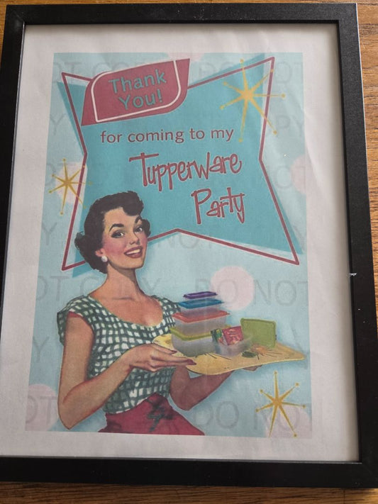 Welcome to My Tupperware Party