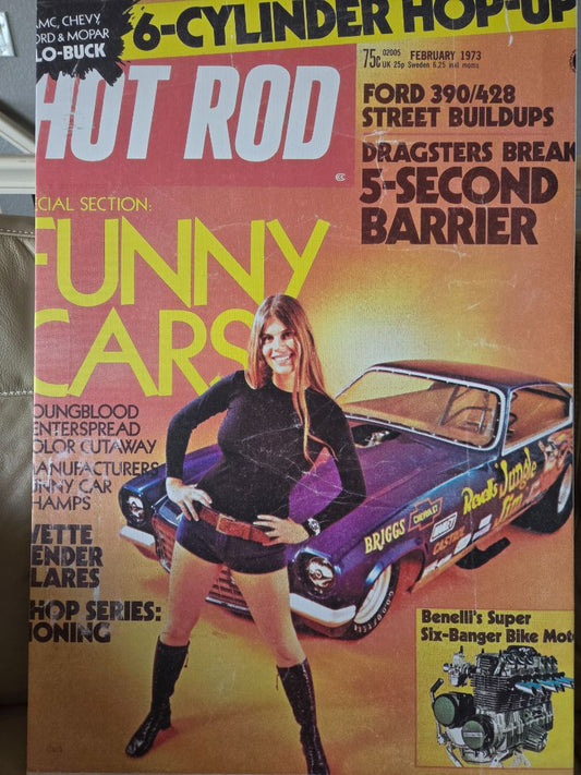 Hot Rod- Funny Car cover art