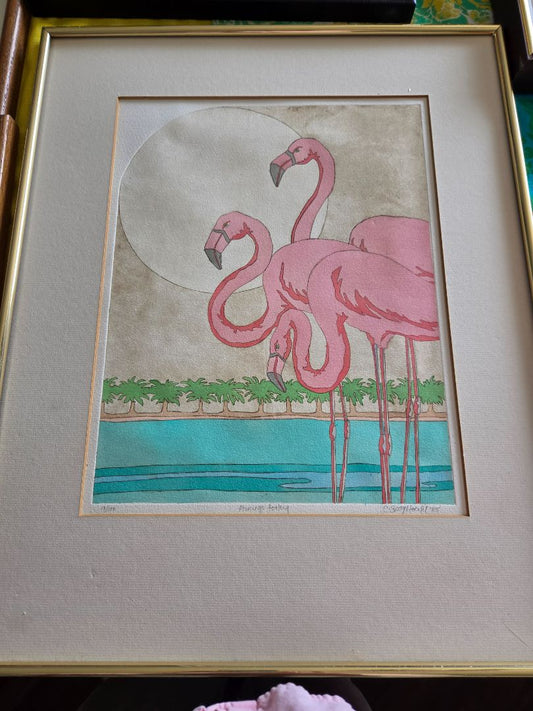 FLAMINGO PRINT